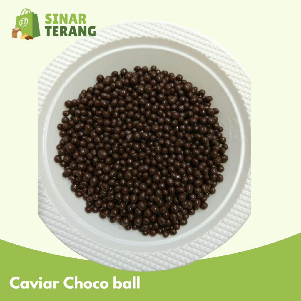 

choco ball coklat caviar, crunchy rice biskuit 250 gram LAGIE