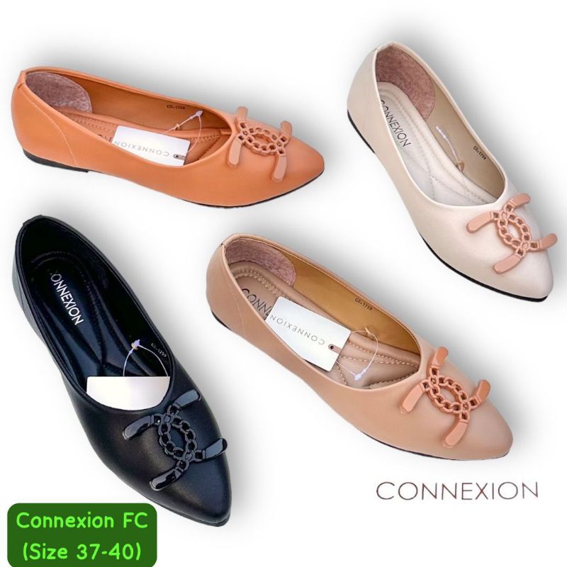 FLATSHOES WANITA CONNEXION FC ORIGINAL | SEPATU FLAT WANITA BRAND MATAHARI | FLATSHOES MURAH WANITA 
