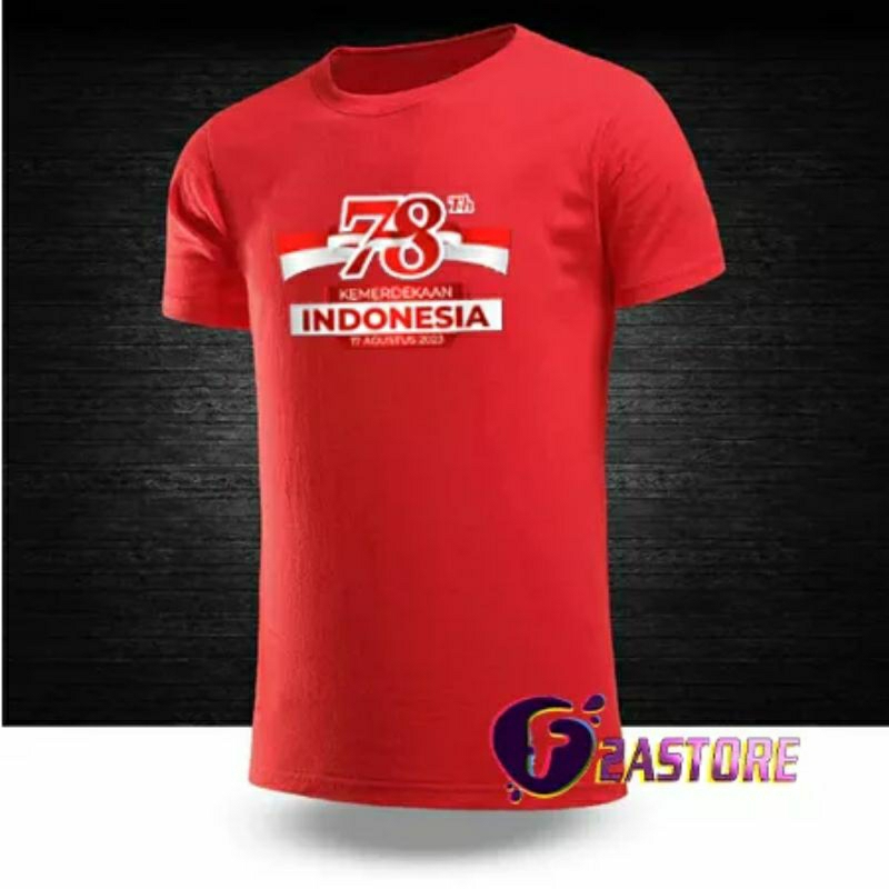 KAOS KERAH BULAT- HUT RI KE 78