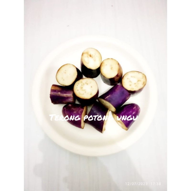

Sayur terong unggu (potong)