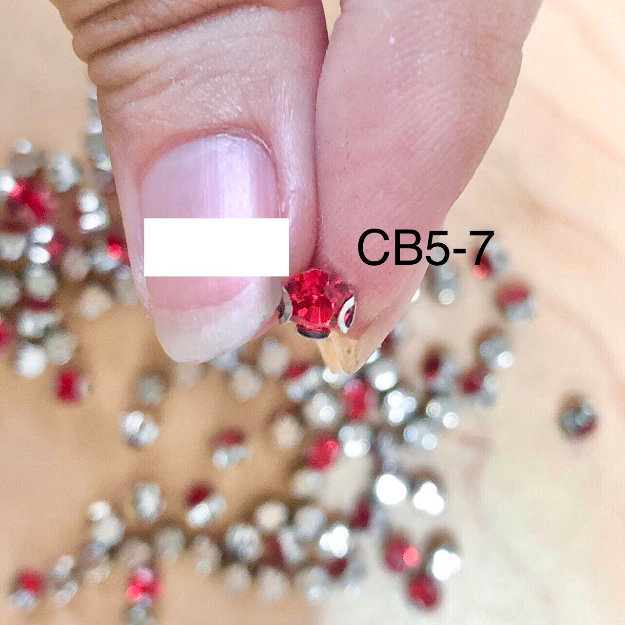 (18pcs) CANGKANG BULAT 5MM / MANIK CANGKANG BULAT 5mm / PAYET KRISTAL CANGKANG BULAT 5MM