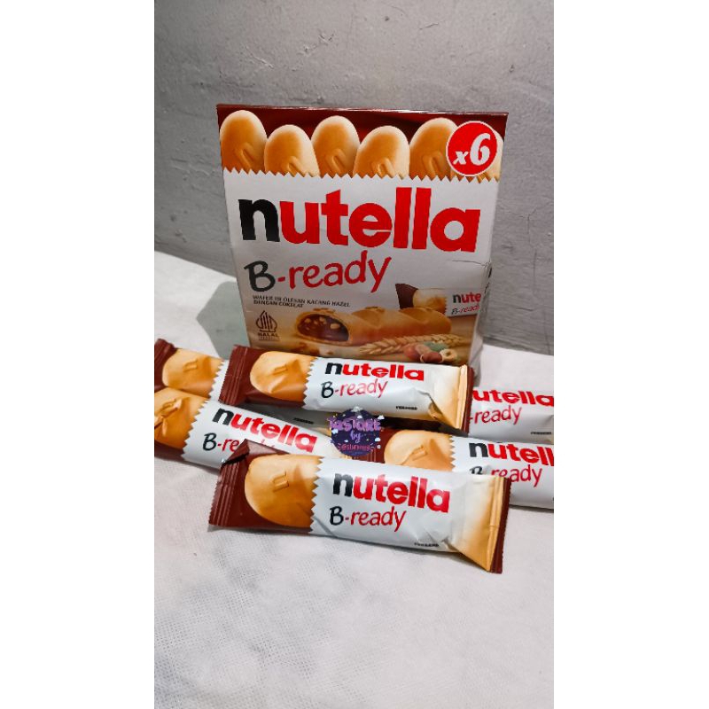 

Nutella B-Ready Biskuit 22gr (Satuan)