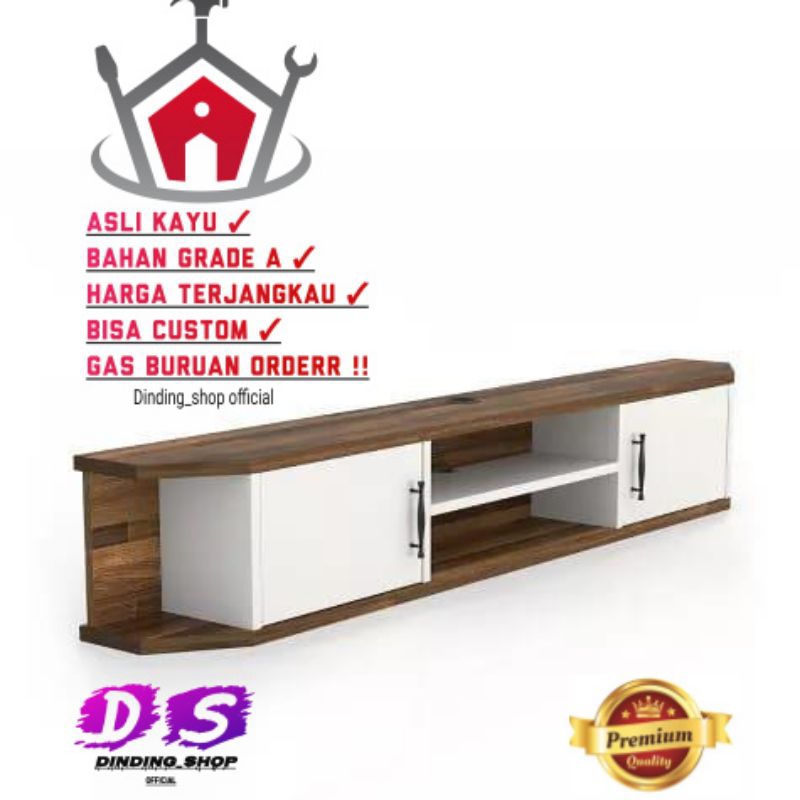 Rak dinding tv Modern Minimalis Terlaris 