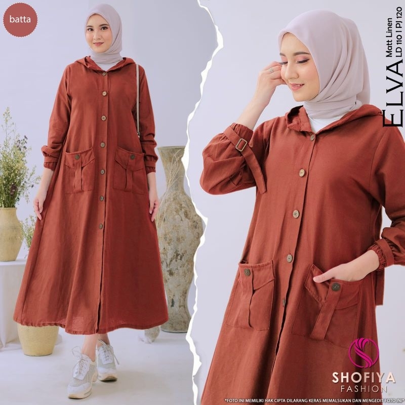 ELVA MIDI BY SFS SHOFIYA FASHION