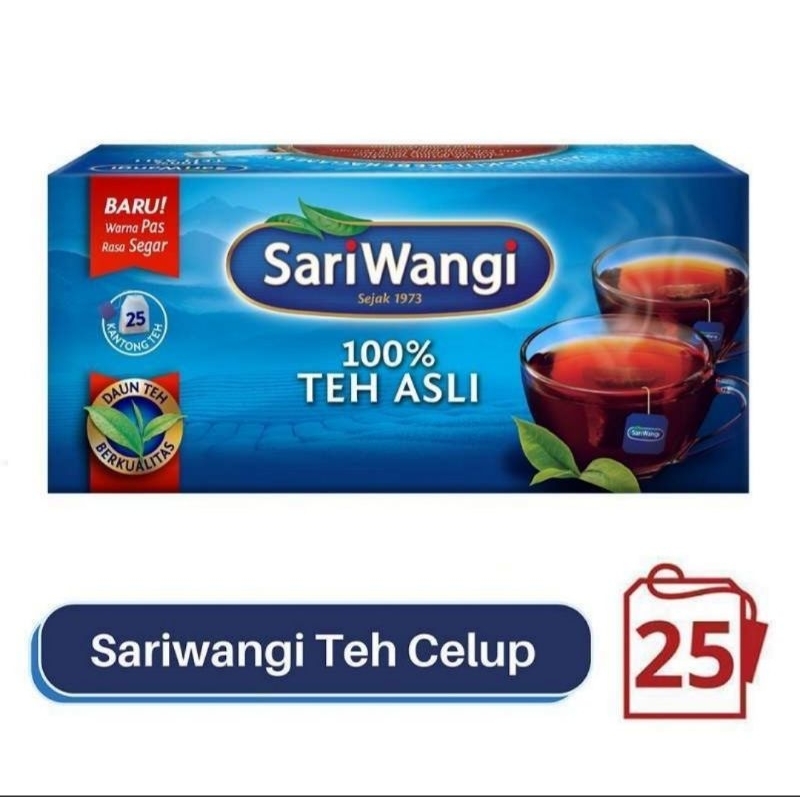 

Sariwangi Teh celup asli 1.85 gr - 25 pcs