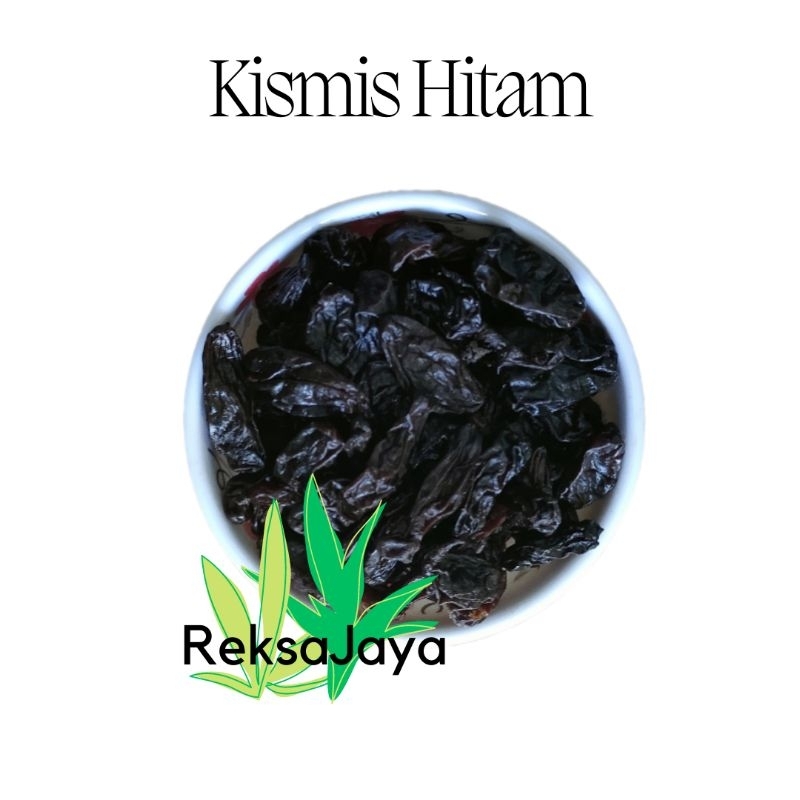 

Kismis Hitam 100 Gram/ Dark Raisins/ Black Raisins/ Kismis Asam Manis/ Raisin Kismis