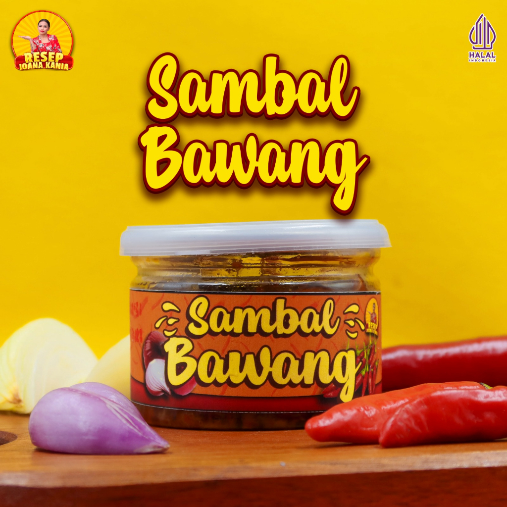 

Sambal Bawang 120g ResepJoanaKania/ Sambel Pedas Halal