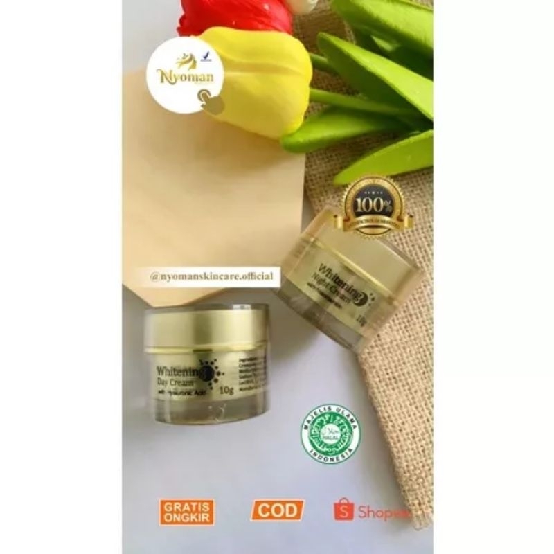nyoman skincare day cream gold