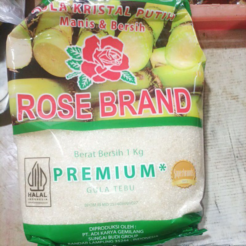 

Gula Pasir rose brand kuning