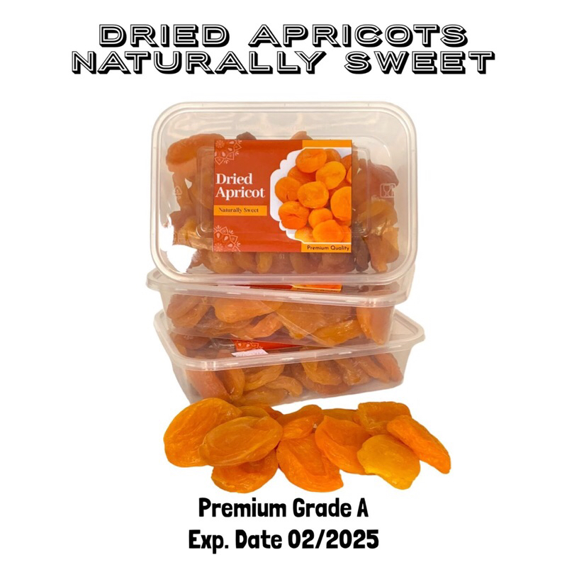

Buah Aprikot Kering Dried Apricots Naturally Sweet 500gr