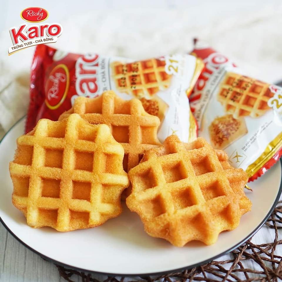 

Richy Karo Waffle Butter Cripsy Biscuit Waffle Original