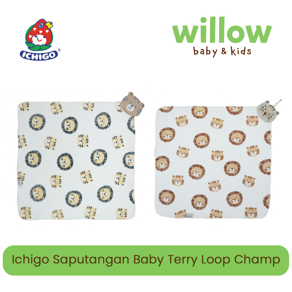 Aksesoris Anak - Ichigo Sapu Tangan Baby Terry Loop Champ