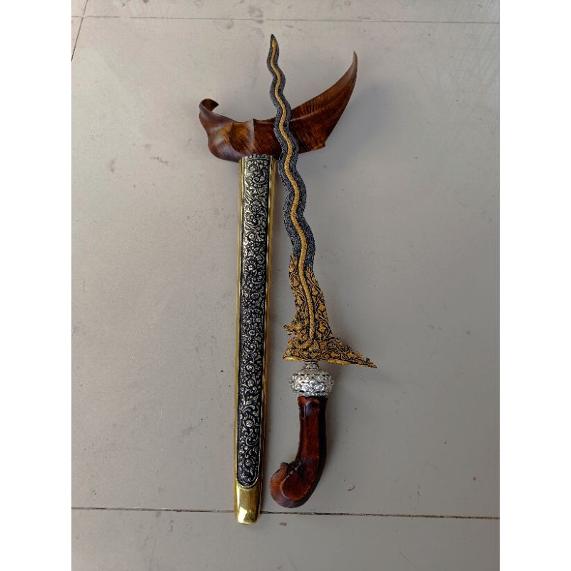 keris nogo sosro kinatah emas