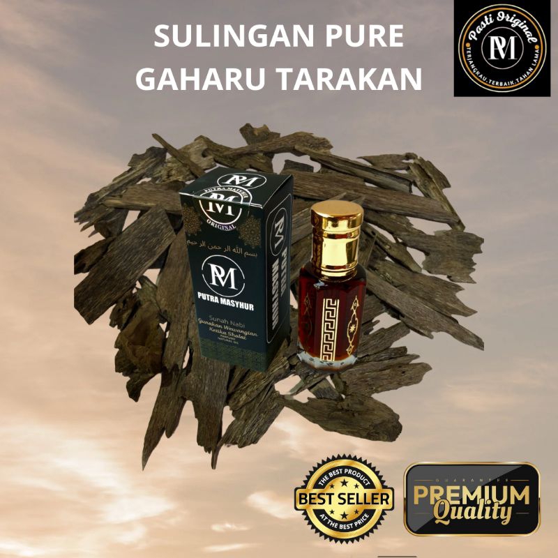 MINYAK GAHARU SULINGAN - Gaharu Tarakan Natural 100% - OIL AGARWOOD PURE