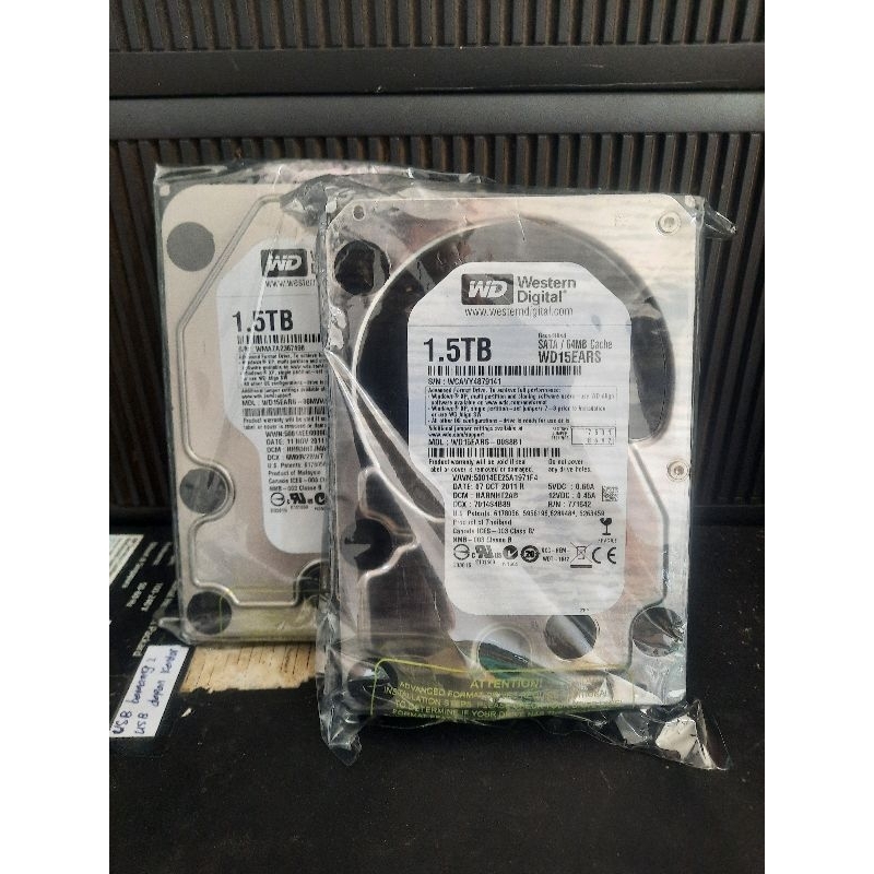 Hardisk Pc/Cctv 1.5 TB/1500Gb Sata - Barang Baru Stok Lama