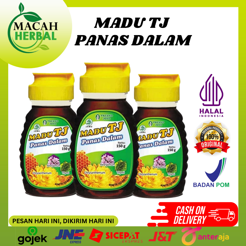 

Madu TJ Panas Dalam 150 Gr | Madu Asli Panas Dalam Tresnojoyo