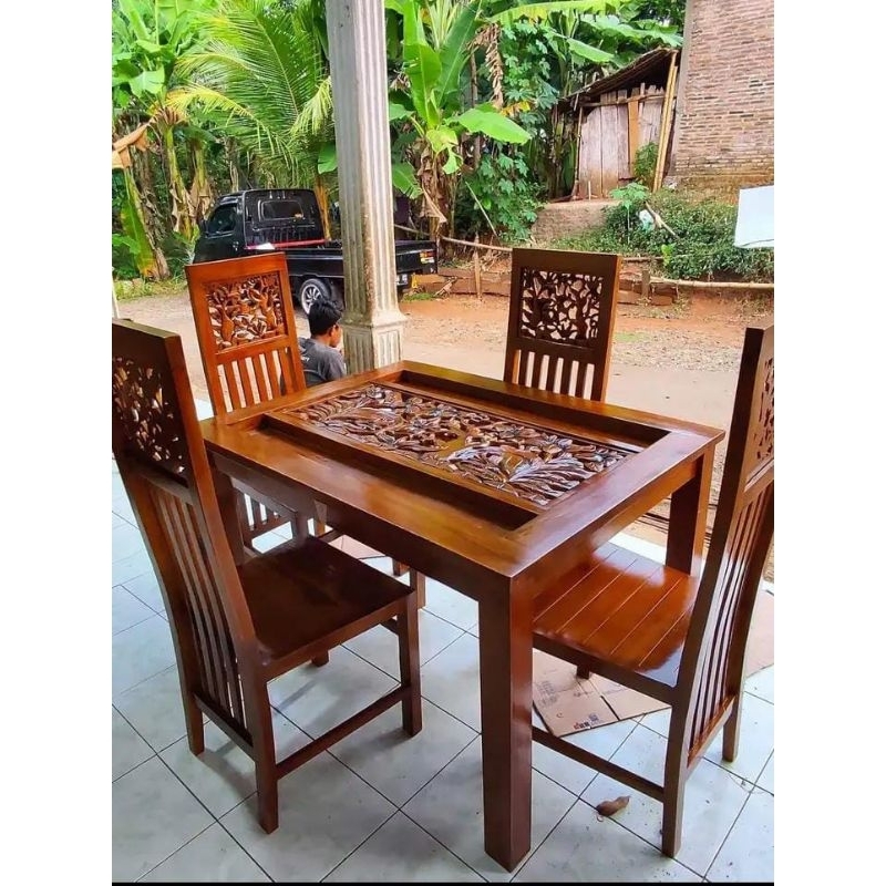 kursi makan jati jepara