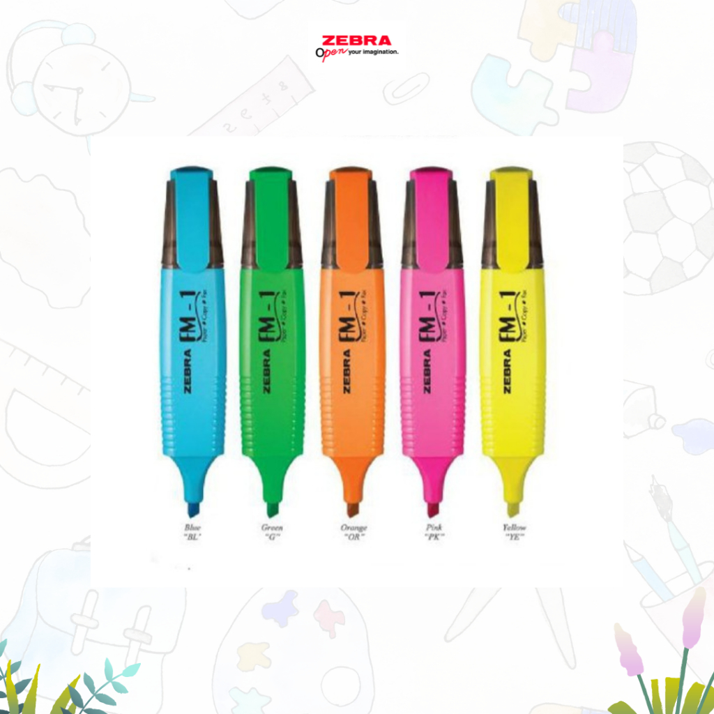 

Highligther / Stabilo ZEBRA FM-1 ( PCS )