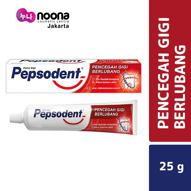 PEPSODENT PASTA GIGI WHITE 25G