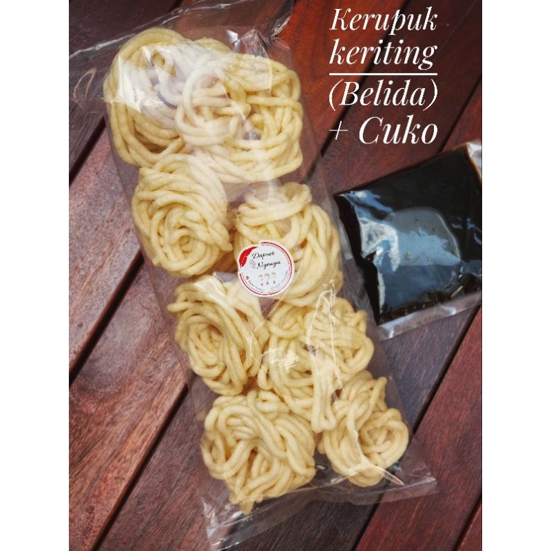 

KRUPUK ASLI PALEMBANG KERITING BELIDA GURIH RENYAH BIKIN NAGIH!!