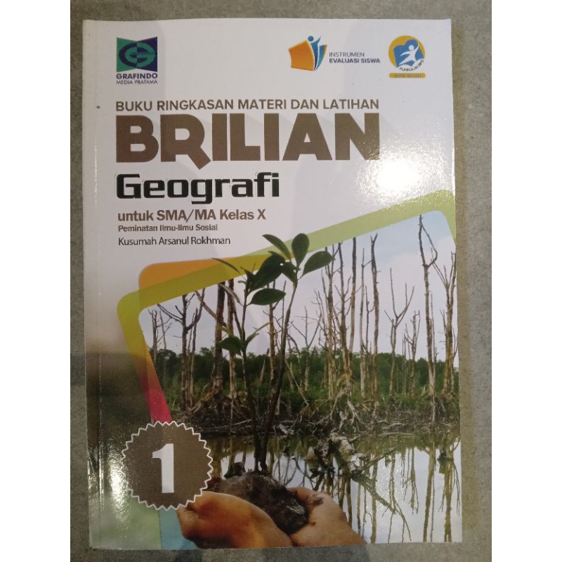 [PRELOVED] BUKU BRILIAN GEOGRAFI KELAS 10