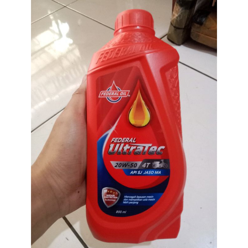 OLI HONDA FEDERAL 20W-50 HONDA GRAND PRIMA SUPRA KARISMA LEGENDA 100%ORIGINAL