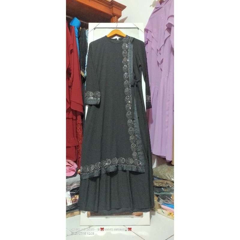 Gamis Payet termurah sale