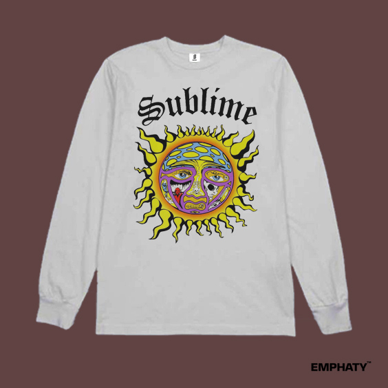 Long Sleeve Sublime t shirt teBy: Emphaty.Project    Material: 100% Cotton combad 24s Sablon : Digit