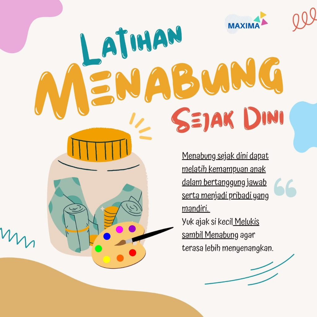 Celengan Lukis Mewarnai / Mainnan Edukasi Anak-anak / Souvenir Ulang Tahun Anak Celengan Gambar