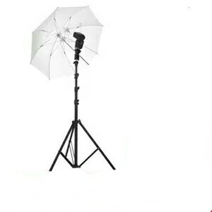 Paket Lightstand Studio 3 meter + Flash Holder + Payung putih Strobist Light Stand Lampu Studio Ring Light Make Up Fill Lighting Umbrella White