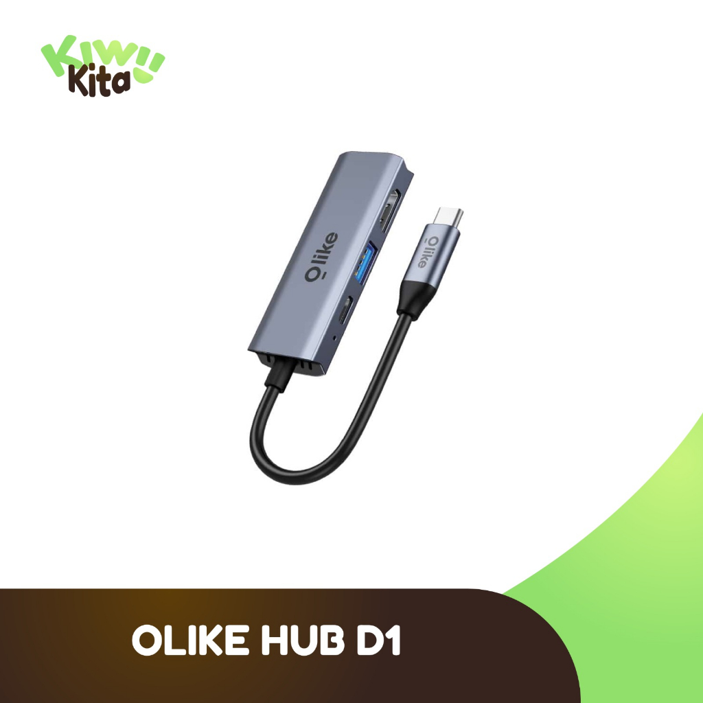 Olike Hub To HDMI 4K Usb 3.0 High Speed | Fast Charging | Type C OTG D1