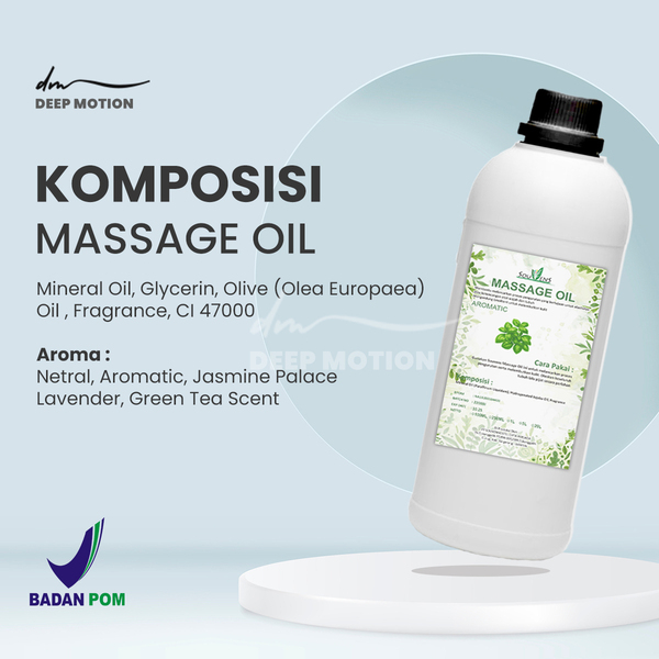 Massage Oil Aromatic Minyak Pijat Krim Urut Salon dan Spa Refleksi Standa BPOM Wangi Murah