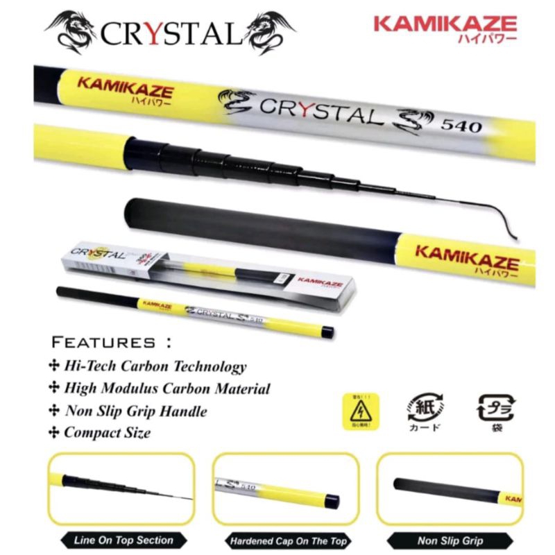 JORAN TEGEK KAMIKAZE CRYSTAL 450/540 .... MURAH