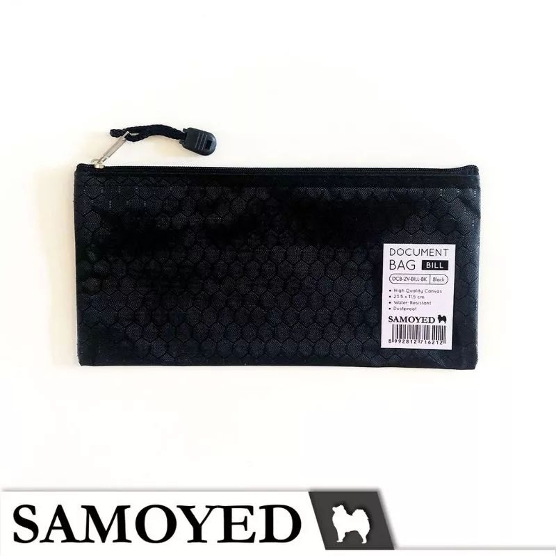 JOFESTORE88 X FerenHongXia Ukuran Bill / Giro TAS DOKUMEN / DOCUMENT / ZIPPER FILE BAG SAMOYED DCB-ZV BILL GIRO