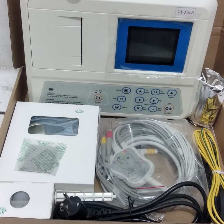 ECG 3 Channel Interpretasi VITECH