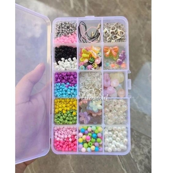 BEADS KIT | PAKET BEADS | BEADS MERONCE | PAKET MERONCE | BEADS GELANG | BEADS KALUNG | BEADS CINCIN