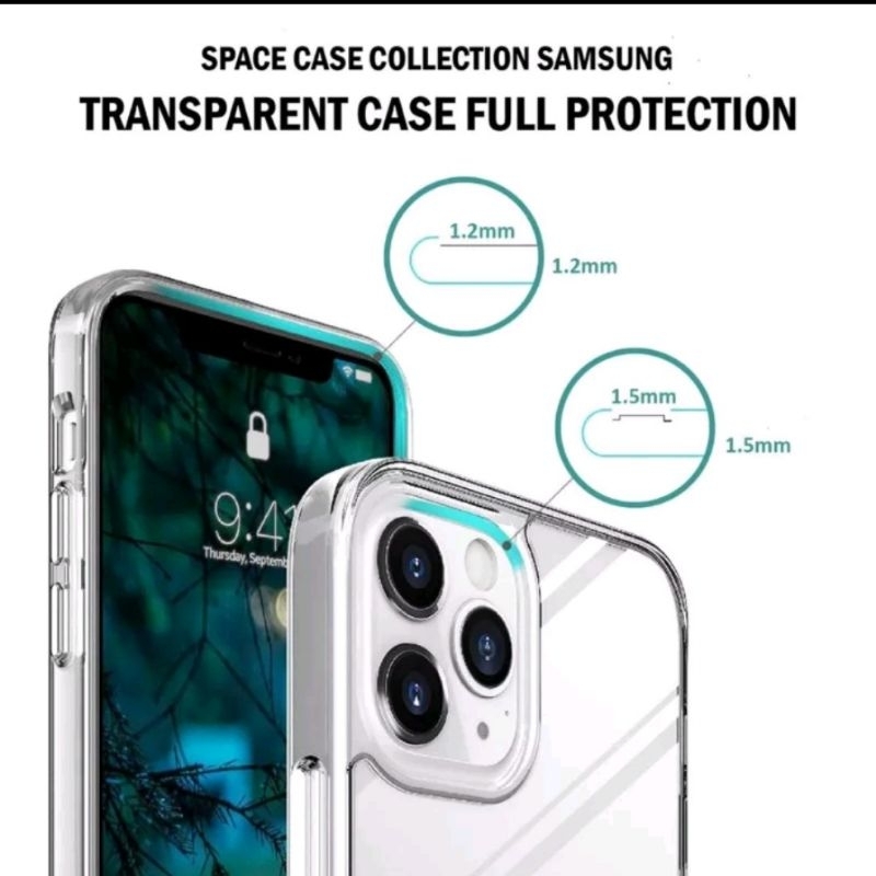 SPACE CASE ACRYLIC + PC / PELINDUNG CAMERA IPHONE 7 7+ 8 8+ X XS XR XSMAX 11 11PRO 11PROMAX 12 12PRO 12PROMAX 13 13PRO 13PROMAX 14 14PRO 14PLUS 14MAX 14PRO PRO MAX