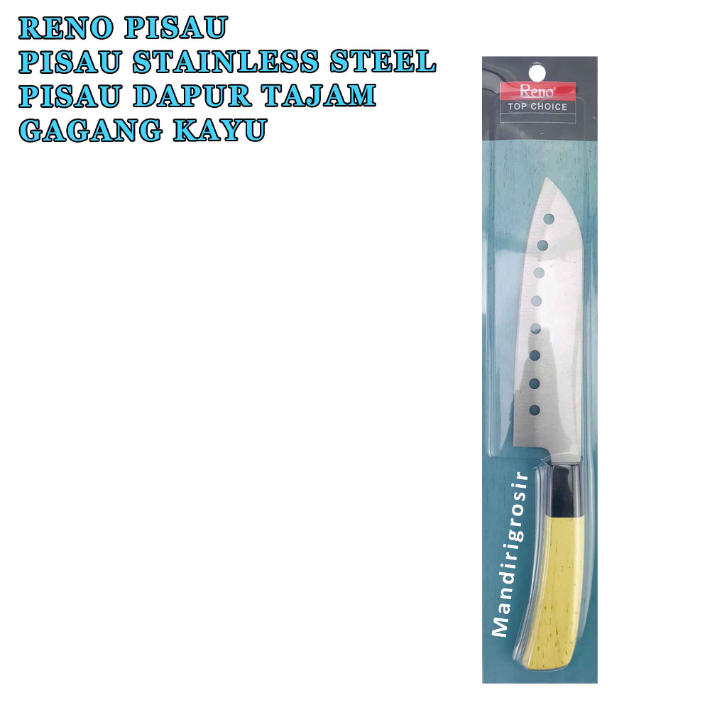 Pisau Daging * Reno Pisau * Chef Knife * Pisau Stainless * KNA-826