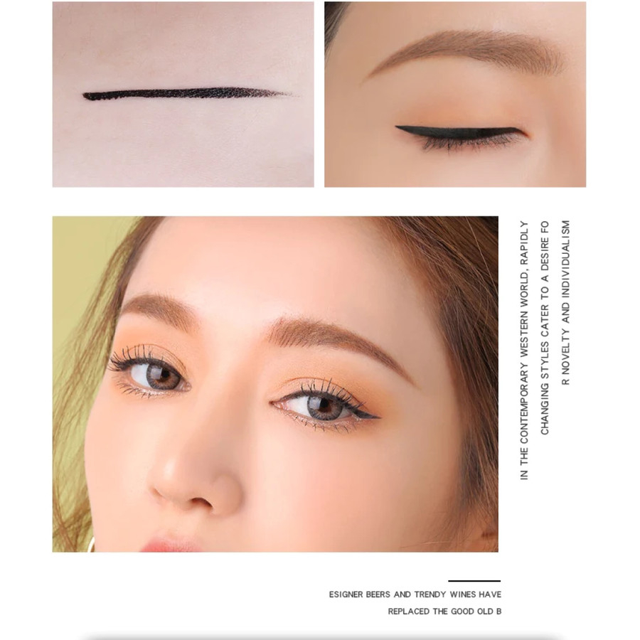 LS LAMEILA 775 Eyeliner Pensil Alis Mata Waterproof Liquid Eyeliner Pensil Alis Korea Tahan Air