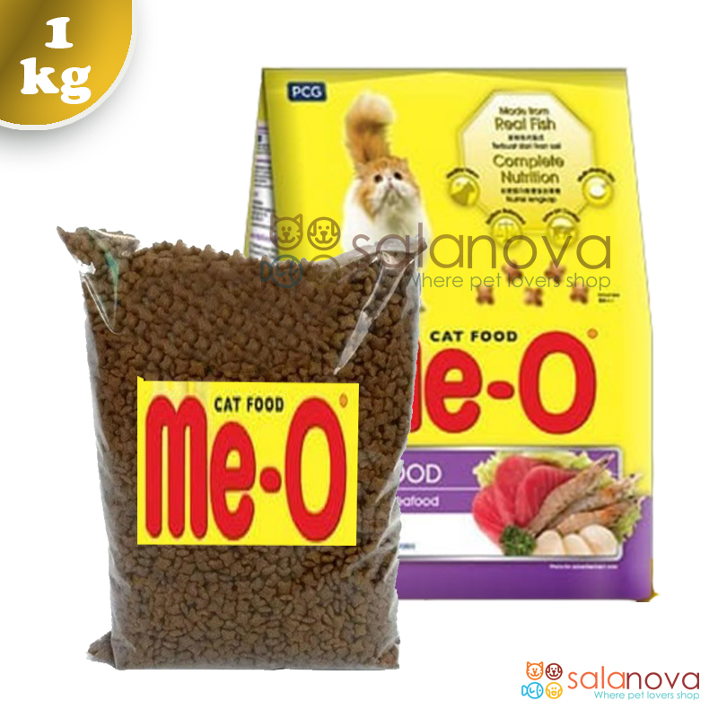 Meo Repack Adult 1kg  Makanan Kucing Kering Me-O