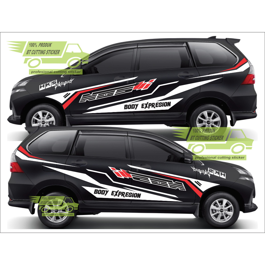 sticker mobil stiker mobil xenia sticker daihatsu xenia stiker mobil xenia stiker avanza stiker mobi