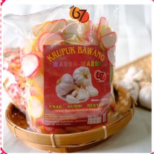 

Kerupuk Bawang Warna