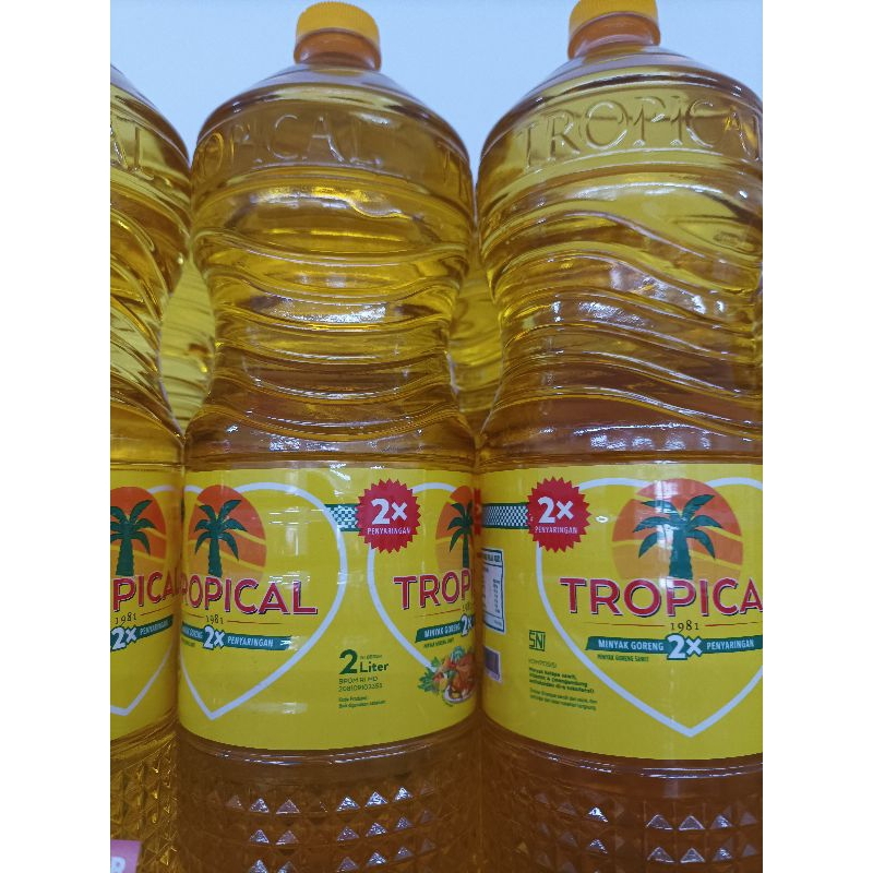 

minyak goreng tropical 2 Liter botol