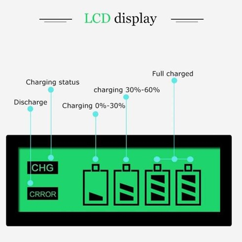 Beston Batu Baterai Battery AA Charge Cas rechargeable 1200Mah+ Smart Charger AA/AAA