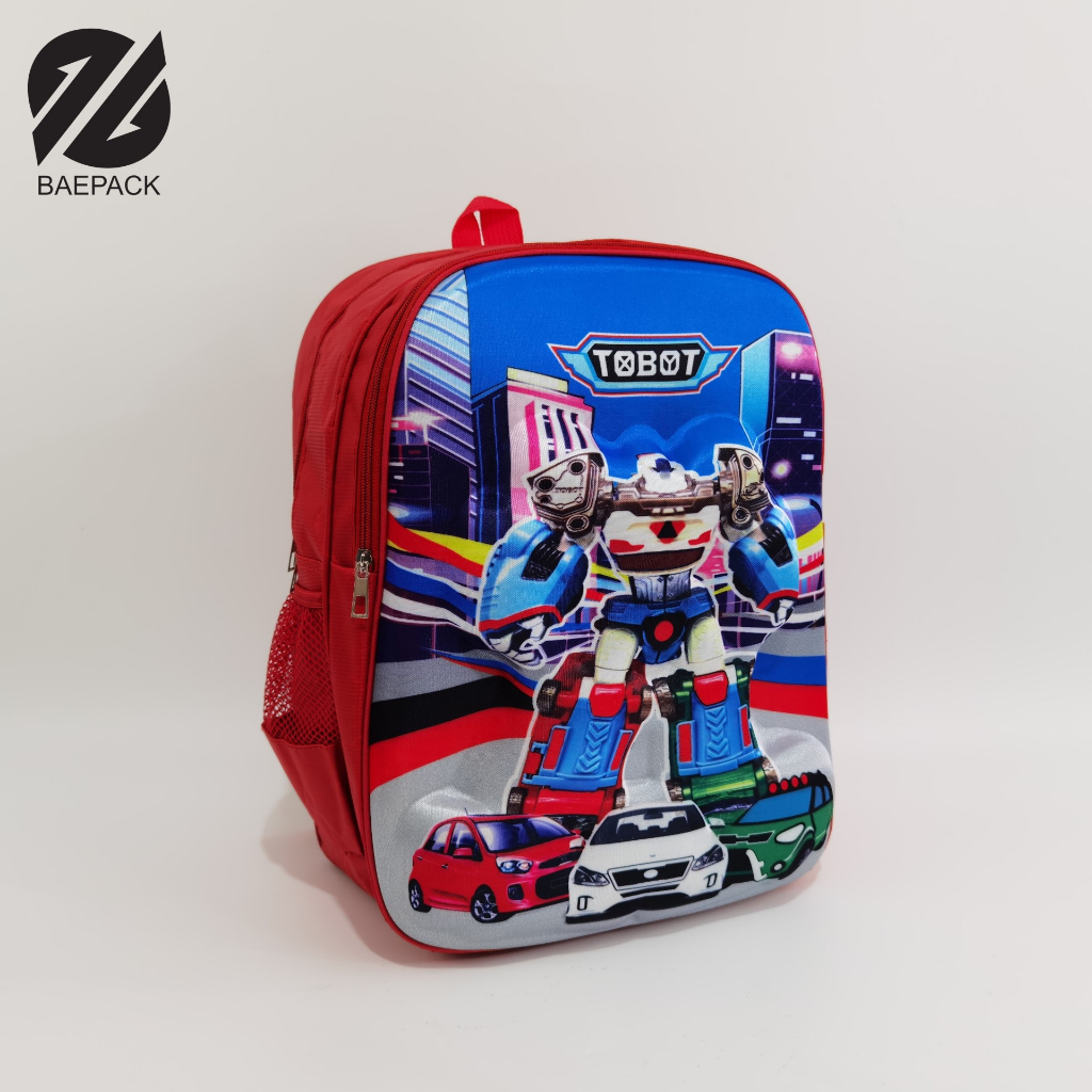 Tas Anak Laki-laki dan Dewasa ransel sekolah karakter Spiderman dan Captain America / tas anak SD / Original Baepack