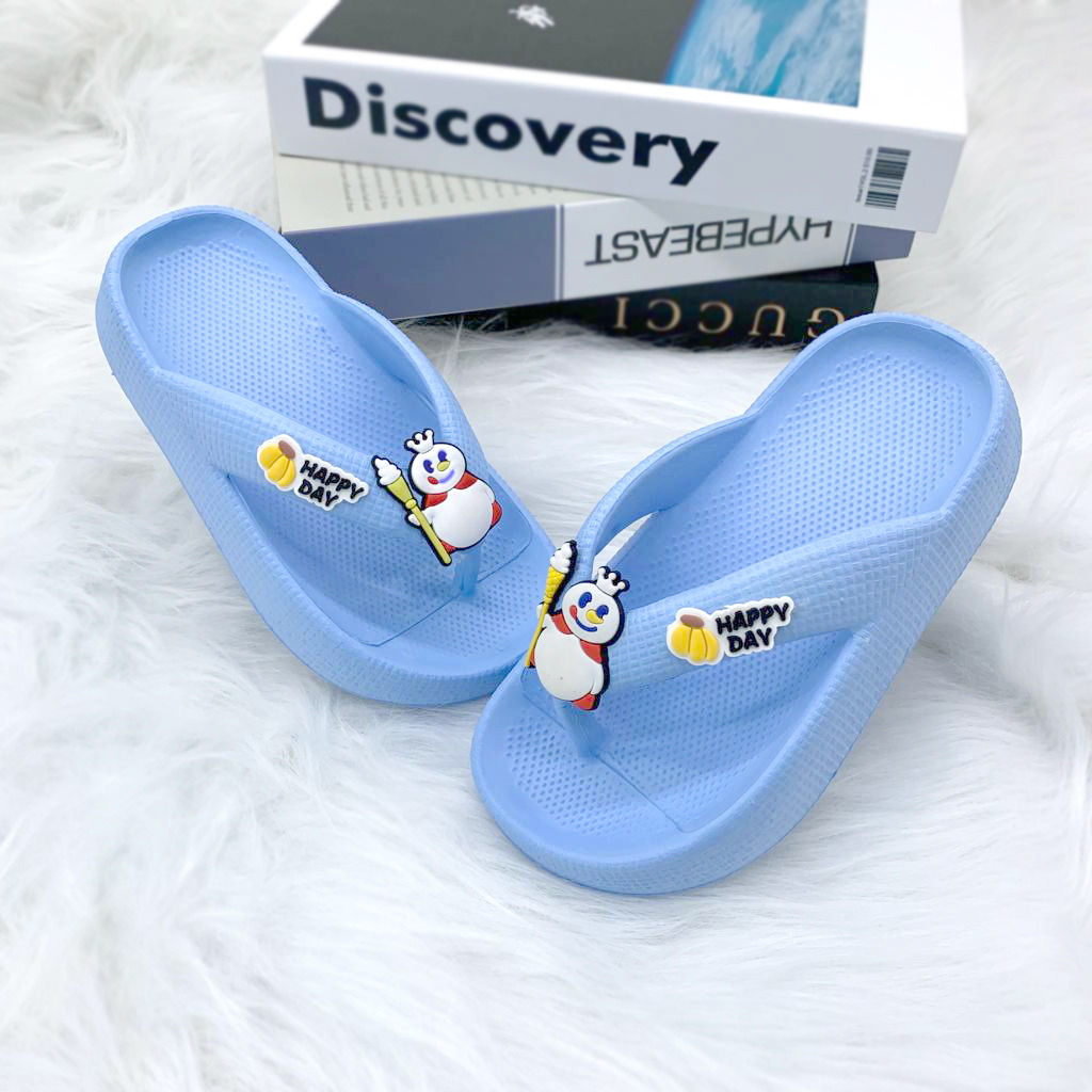 Sandal Jepit Sandal Anak Perempuan Kekinian Lucu Motif Mixue Uk.24-35