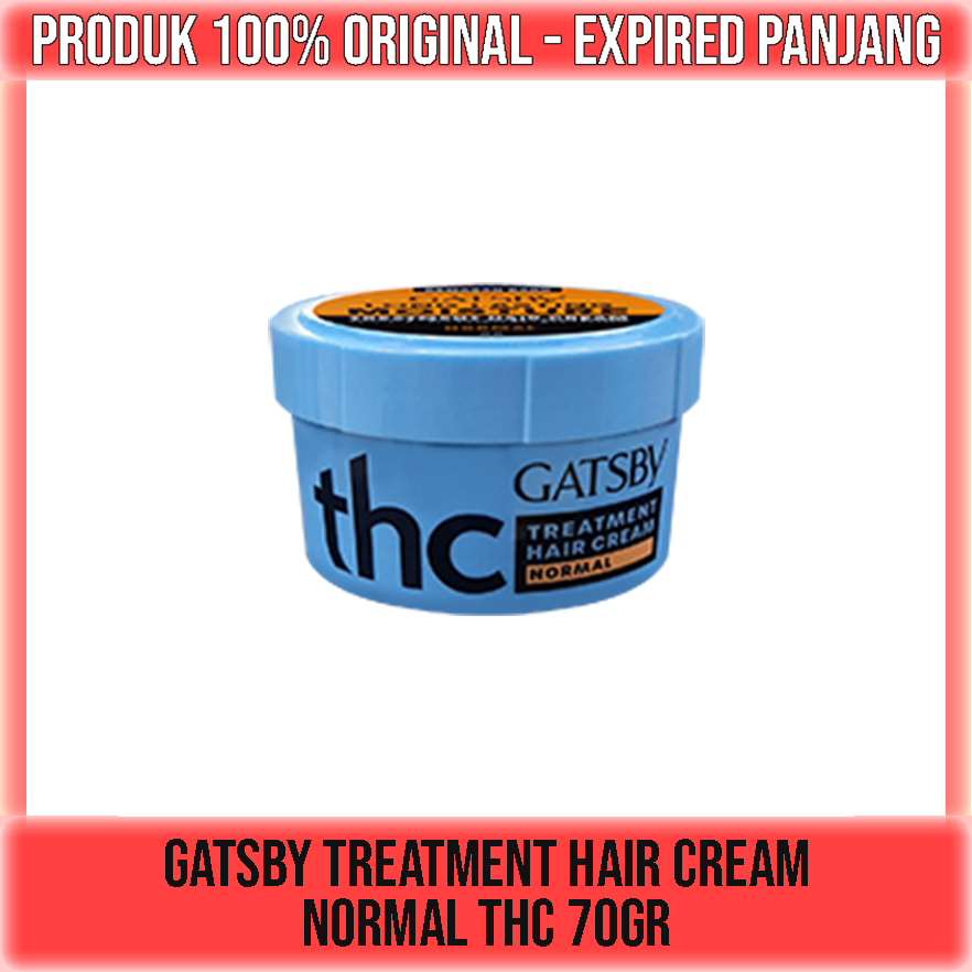 Gatsby THC Treatment Hair Cream Normal 70gr Minyak Rambut