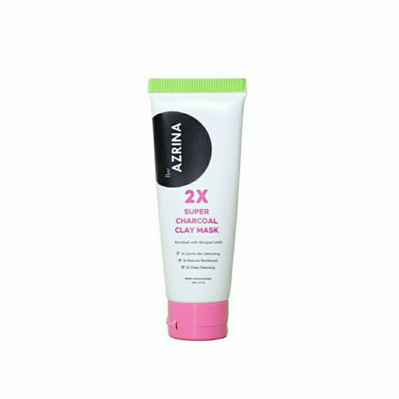AZRINA 2X Super Charcoal Clay Mask 25ml