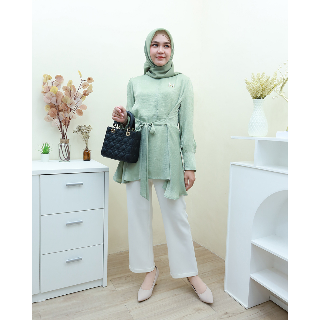 SUNDARI Blouse  - Pakaian Wanita terbaru by Hijab Mamah icis