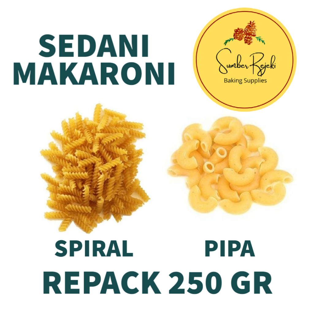 

Sedani Makaroni Spiral Pipa Elbow 250 Gr / 250gr